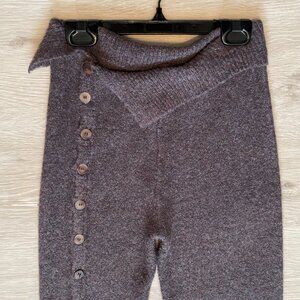 NWOT - Ruve Plum Knit Leggings
